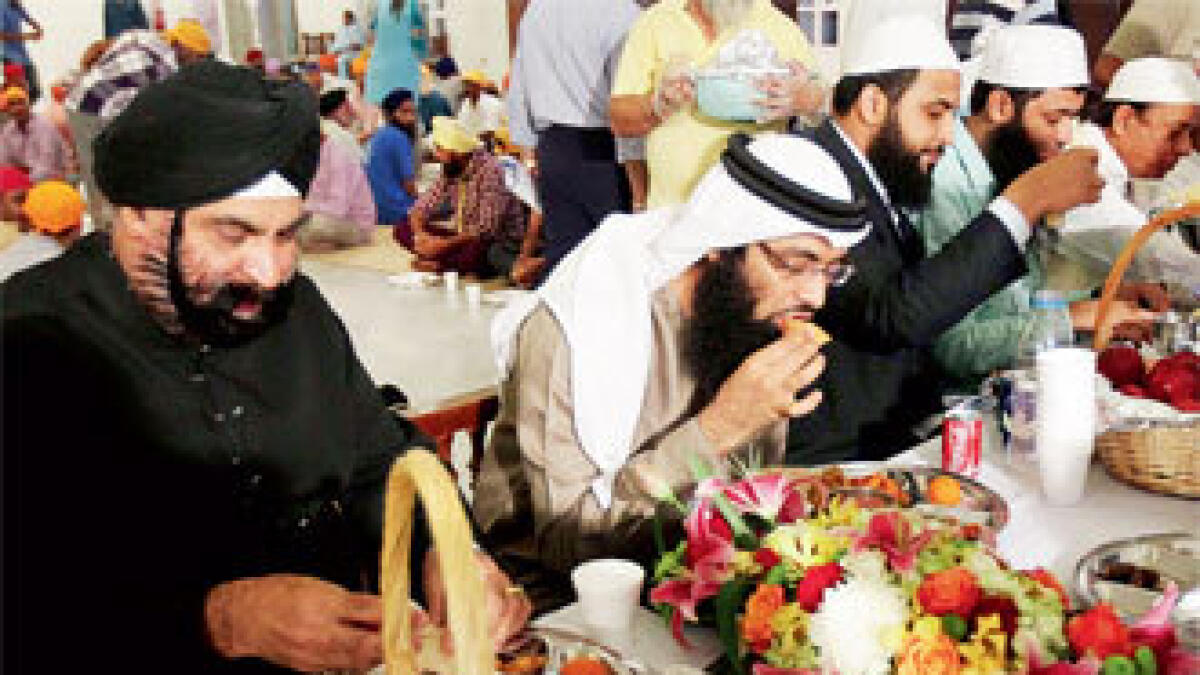 Gurudwara spreads message of harmony during Ramadan