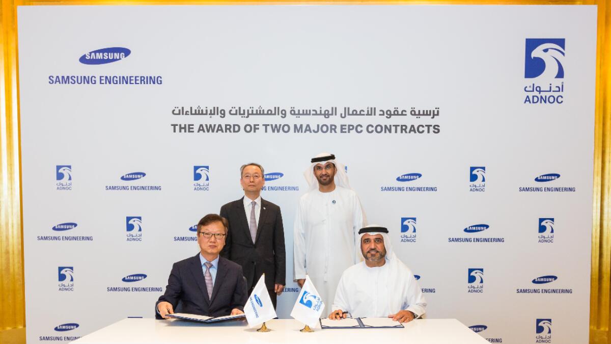 Adnoc awards $3.5 billion contracts to Samsung Engineering