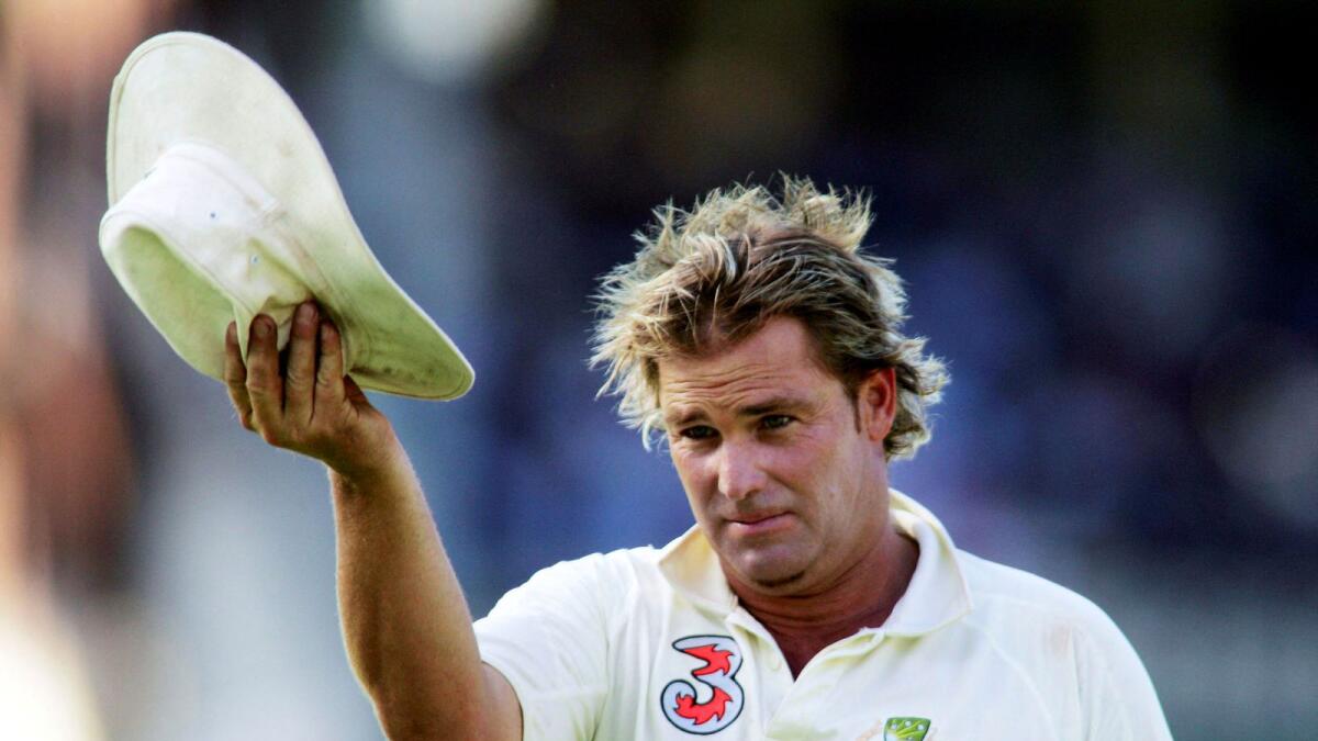 Australian icon Shane Warne died of a heart attack at 52. (Reuters)