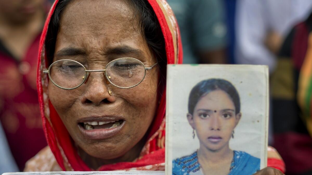 Bangladesh protesters demand justice 5 yrs after factory crash