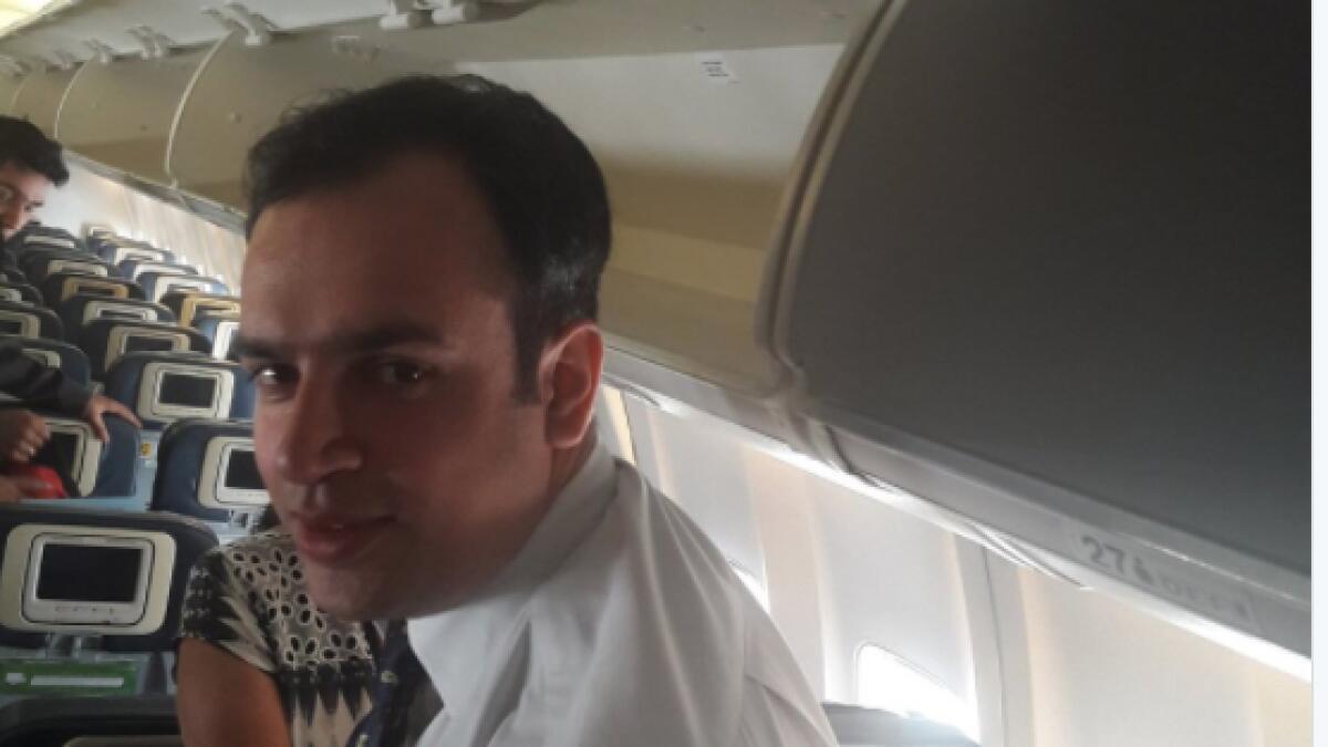 Indian airline crew member saves passengers life 