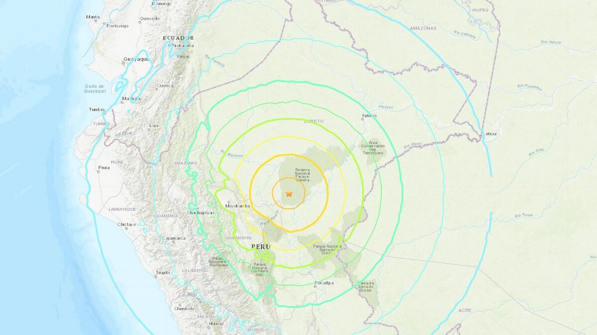 7.5 magnitude earthquake in Peru leaves 1 dead, 11 injured