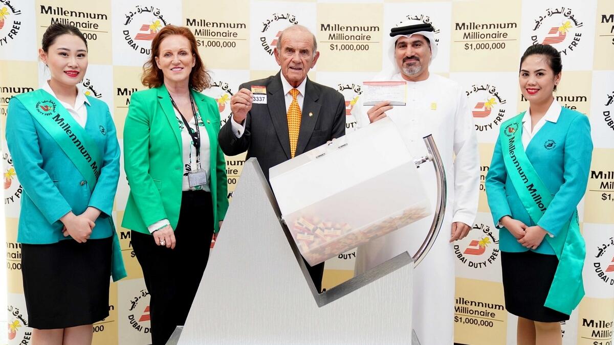 Pakistani man wins $1 million at Dubai Duty Free
