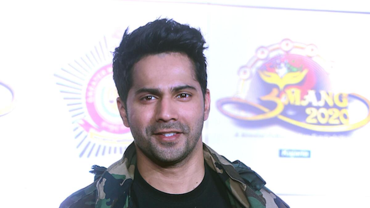 Varun Dhawan was promoting his upcoming movie Street Dancer even through his attire