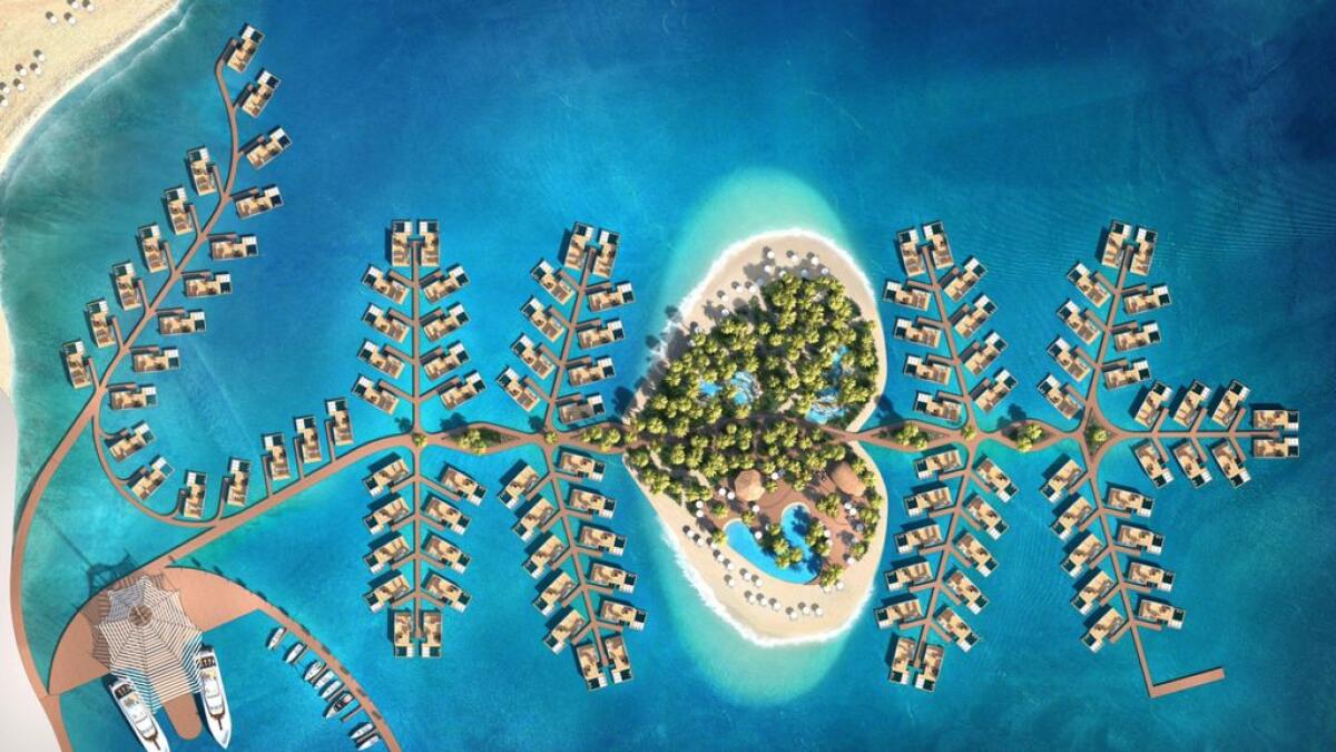 Plan your honeymoon, Dubais heart island is coming soon
