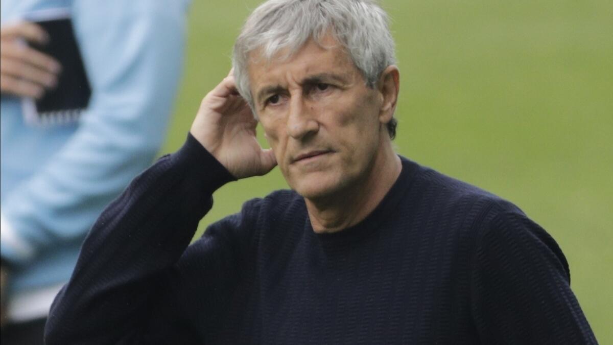 Quique Setien says his side still have what it takes to win this season's Champions League