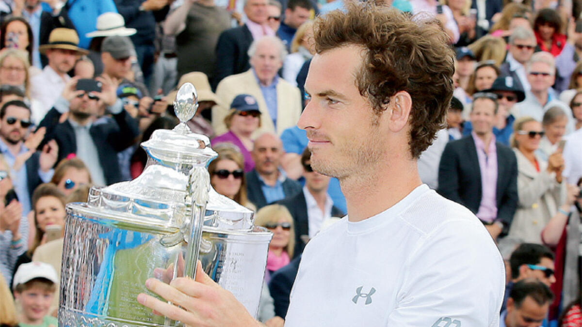 Andy Murray lands Queen’s title