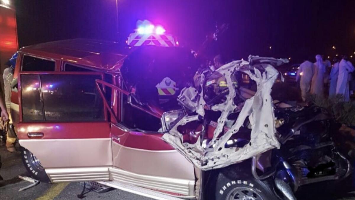 Emirati rescued from SUV in horrific Ajman crash