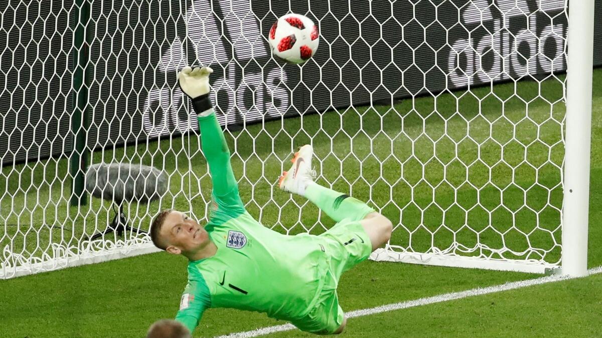 Pickford takes England past Colombia for a place in quarterfinals