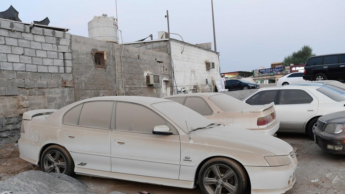 The RAK Police had specified 10 traffic patrols in the morning shift to spot any abandoned vehicle in the emirate.- Supplied photo