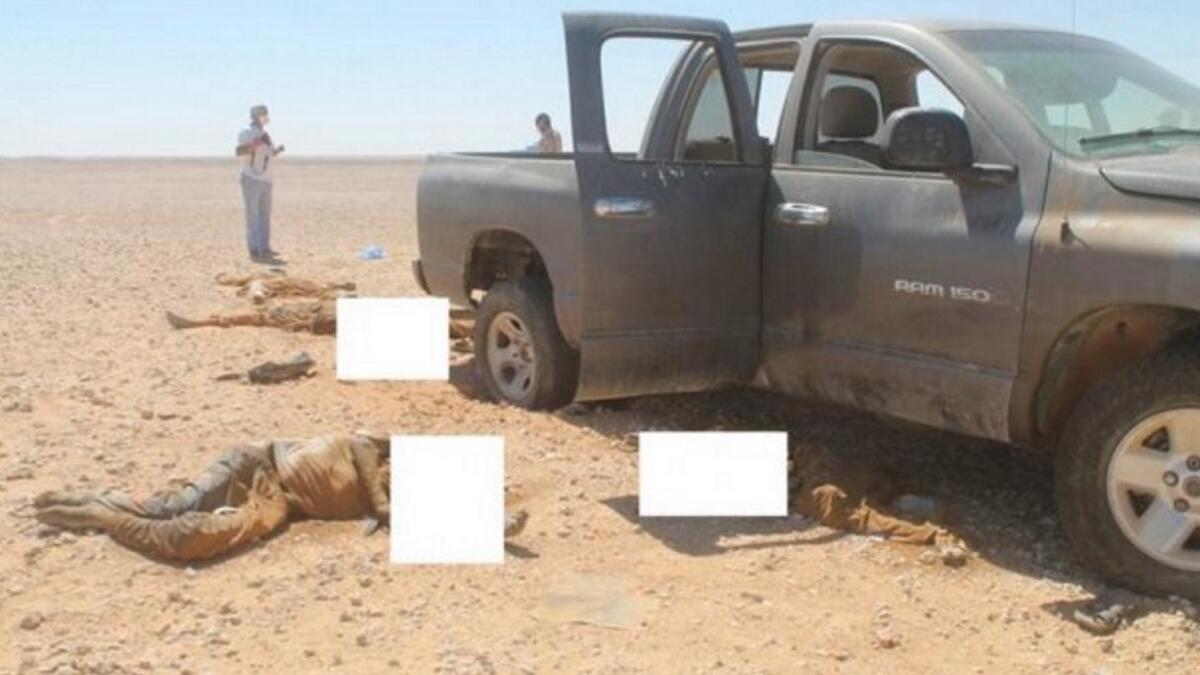 13 decomposed bodies of Egyptian men found in Libyan desert