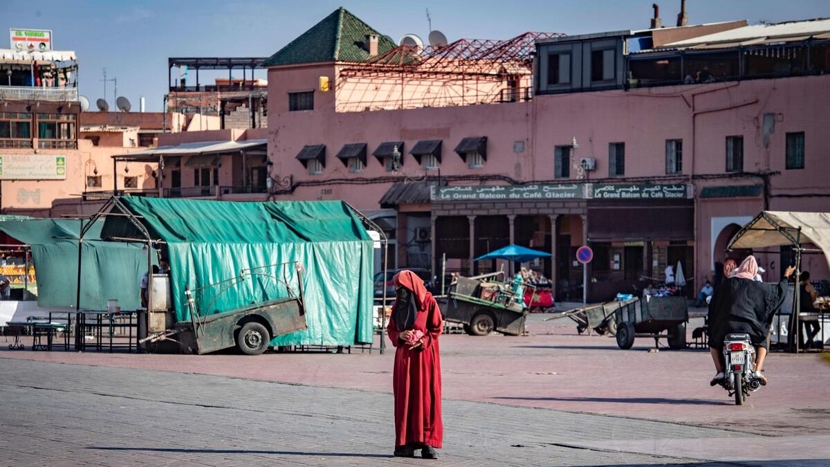 Morocco,  Marrakesh, ‘suffocates’