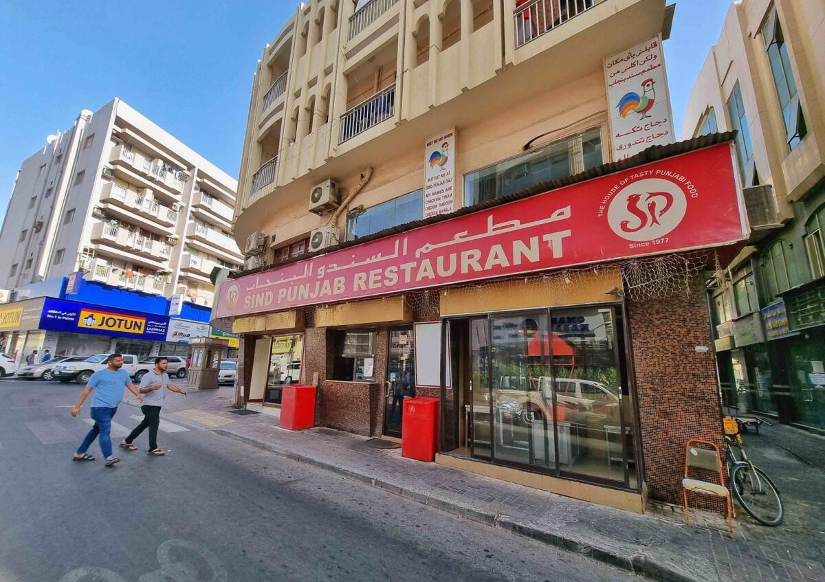 Sind Punjab Restaurant located in Bur Dubai on Tuesday 30 August 2022 - Photo by M. Sajjad