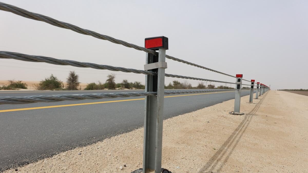 Abu Dhabi highway road expansion completed