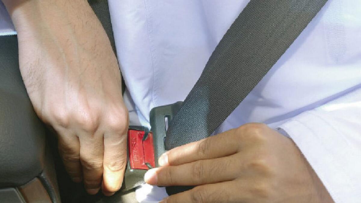 UAE motorists careless about wearing seat belts, shows study