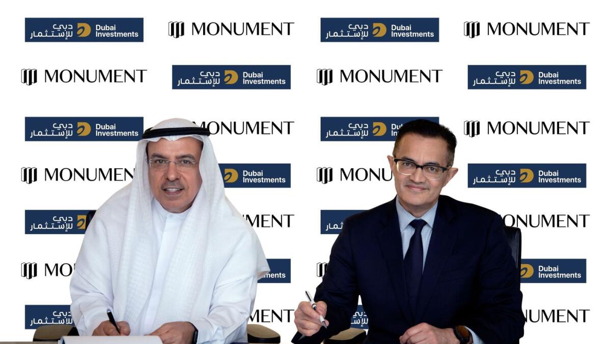 Dubai Investments’ vice-chairman and CEO, Khalid bin Kalban, said investment in Monument Bank provides the group a unique opportunity to foray into digital banking space in one of the most advanced and regulated markets at an early stage. — Supplied photo