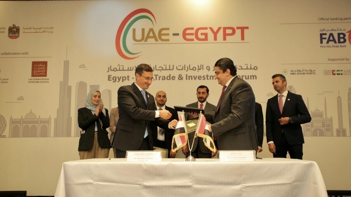 UAE, Egypt to bolster bilateral exports