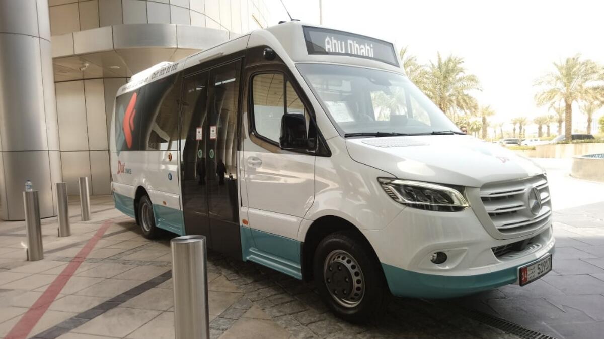 Abu Dhabi, Abu Dhabi toll,  Abu Dhabi toll system, New bus, salik, 