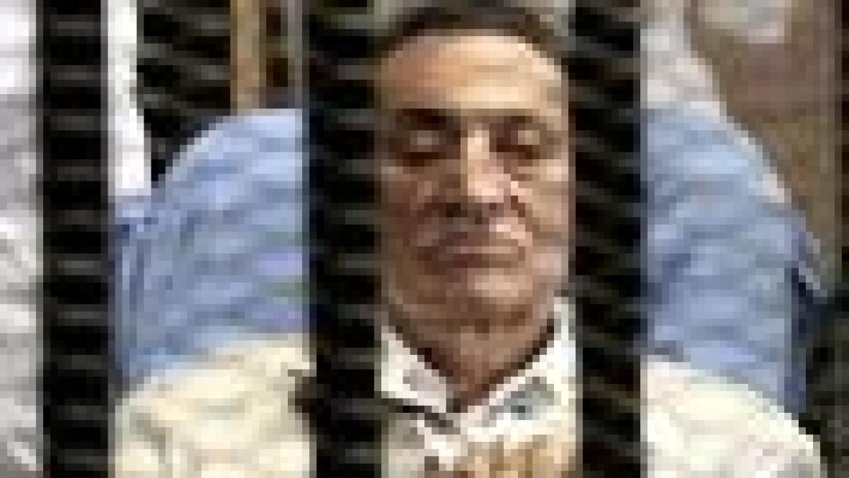 Egypt court sentences Hosni Mubarak to three years for graft