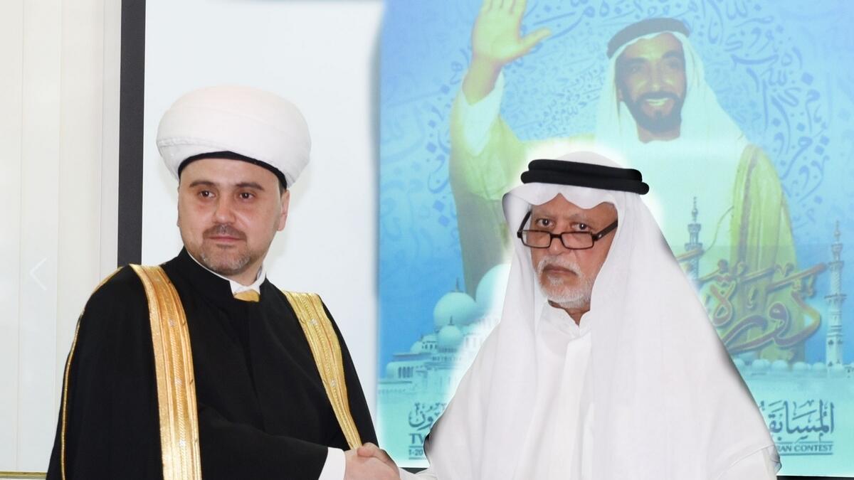 DIHQA donates Dh500,000 to Moscow Quran competition