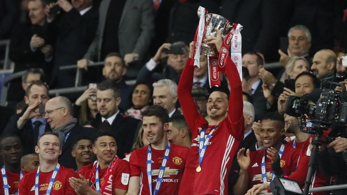 Football: Mourinho wants United trophy charge after League Cup victory