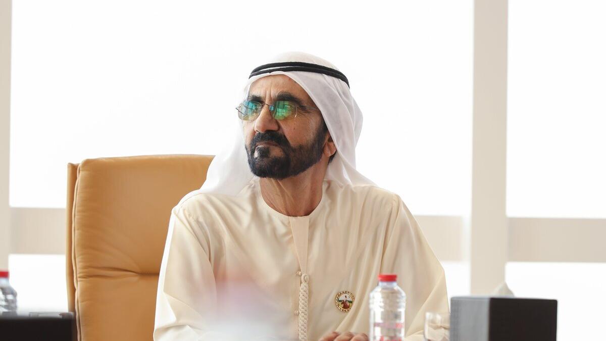 His Highness Sheikh Mohammed bin Rashid Al Maktoum, Vice President, Prime Minister and Ruler of Dubai.