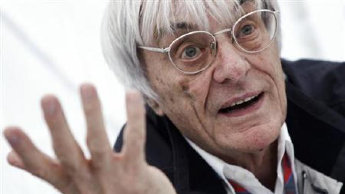Bernie Ecclestone at it again, says 'women not strong enough to drive in F1'
