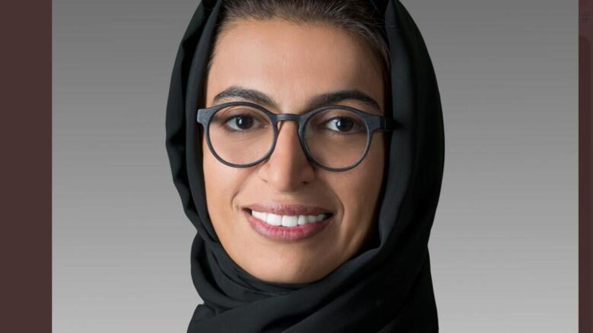 نورة بنت محمد الكافي وزيرة الثقافة والشباب بدولة الإمارات العربية المتحدة