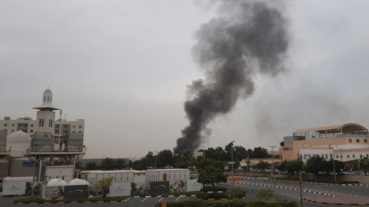 Fire, breaks, Dubai, Al Quoz