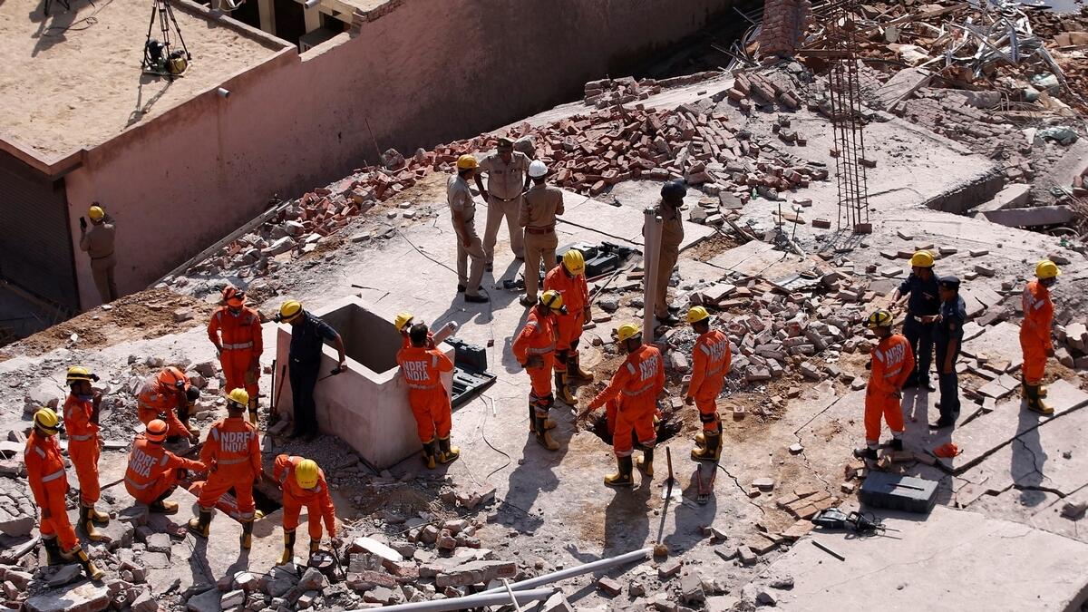 Death toll in India building collapse rises to 9; may still trapped