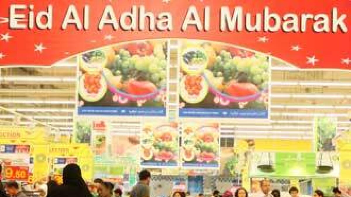 Shopping mania adds to joy of Eid Al Adha