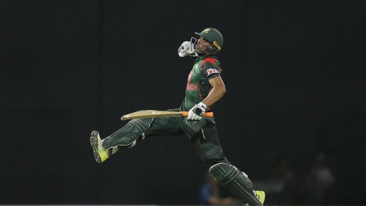 Bangladesh beat Sri Lanka in bad-tempered T20, enter final