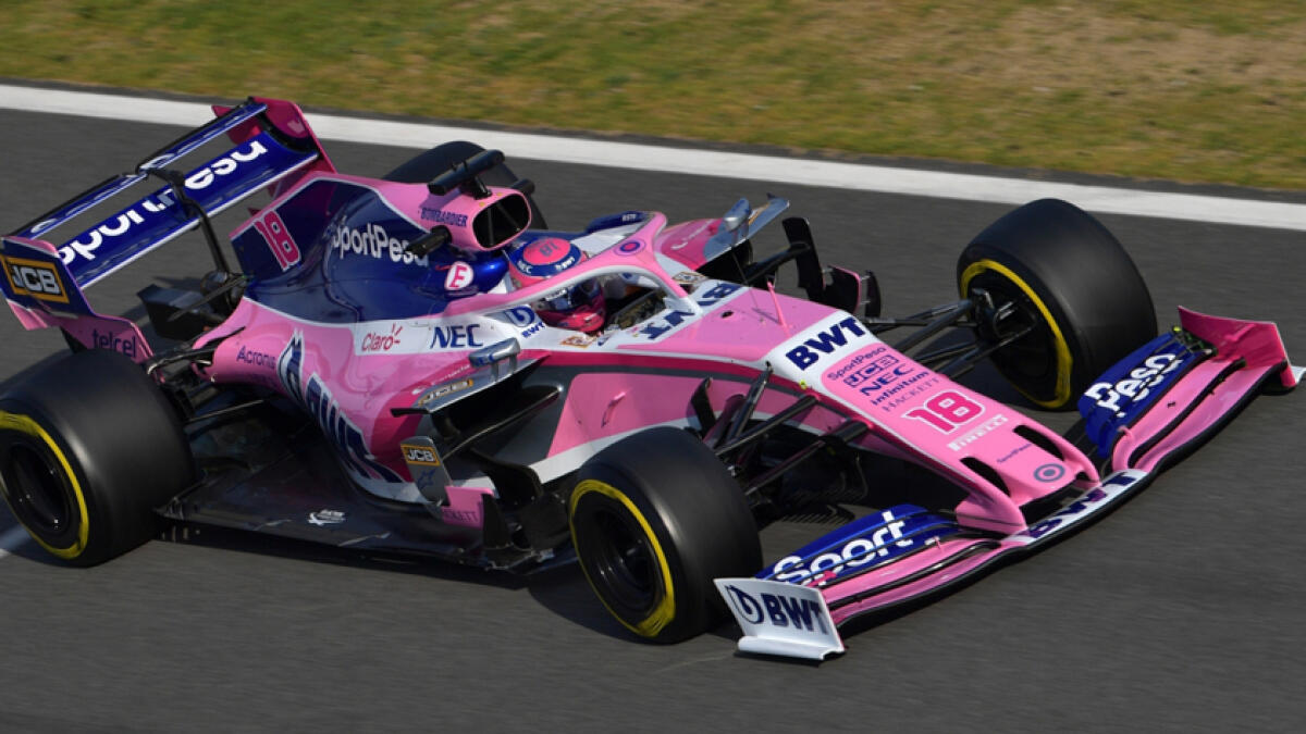 Racing Point were fined 400,000 euros ($469,880.00) and docked 15 constructors' championship points after Renault protested the brake ducts on the car.