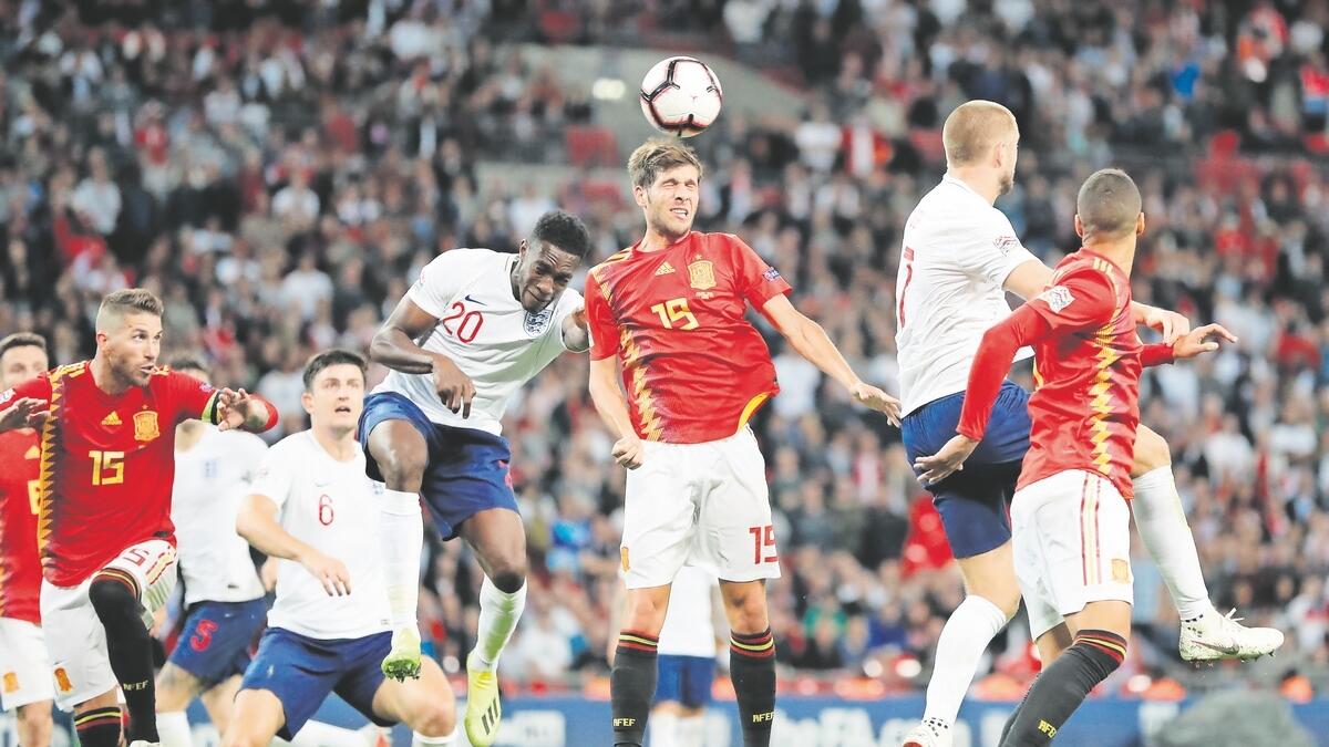 England suffer defeat against new-look Spain