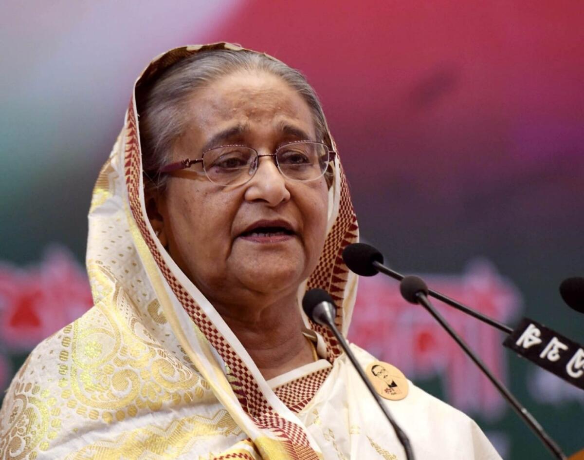Bangladesh Prime Minister Sheikh Hasina. Photo: Supplied