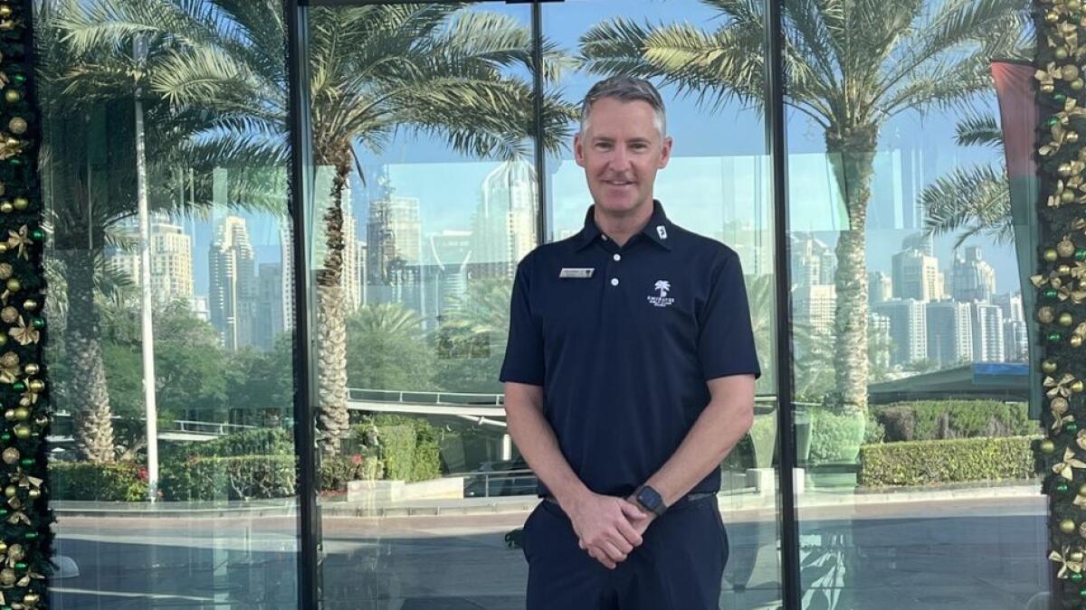 Meet Dean Nelson, the new Club Manager at Dubai's iconic Emirates Golf Club -  Supplied photo