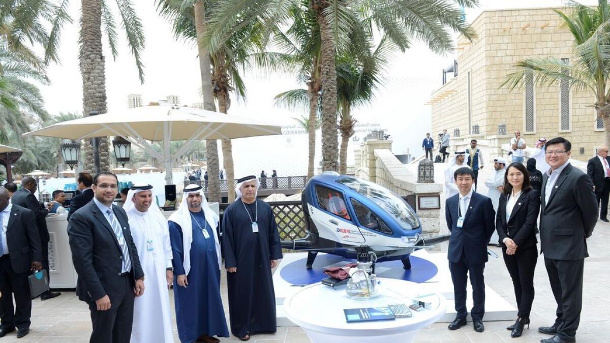 Watch: Take a ride in Dubais flying car from July