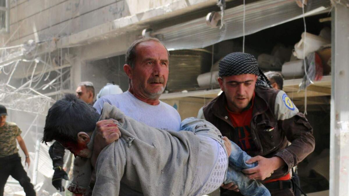 Regime strikes kill 27 civilians across Syria