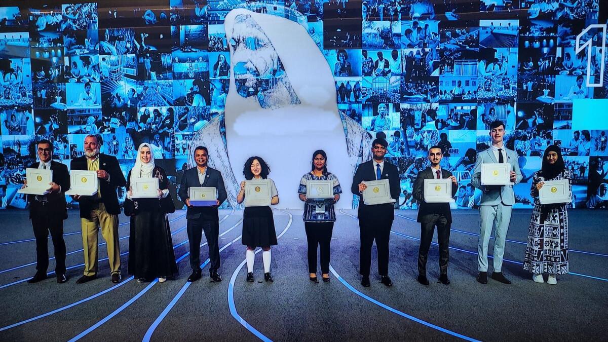 Zayed Sustainability Prize winners