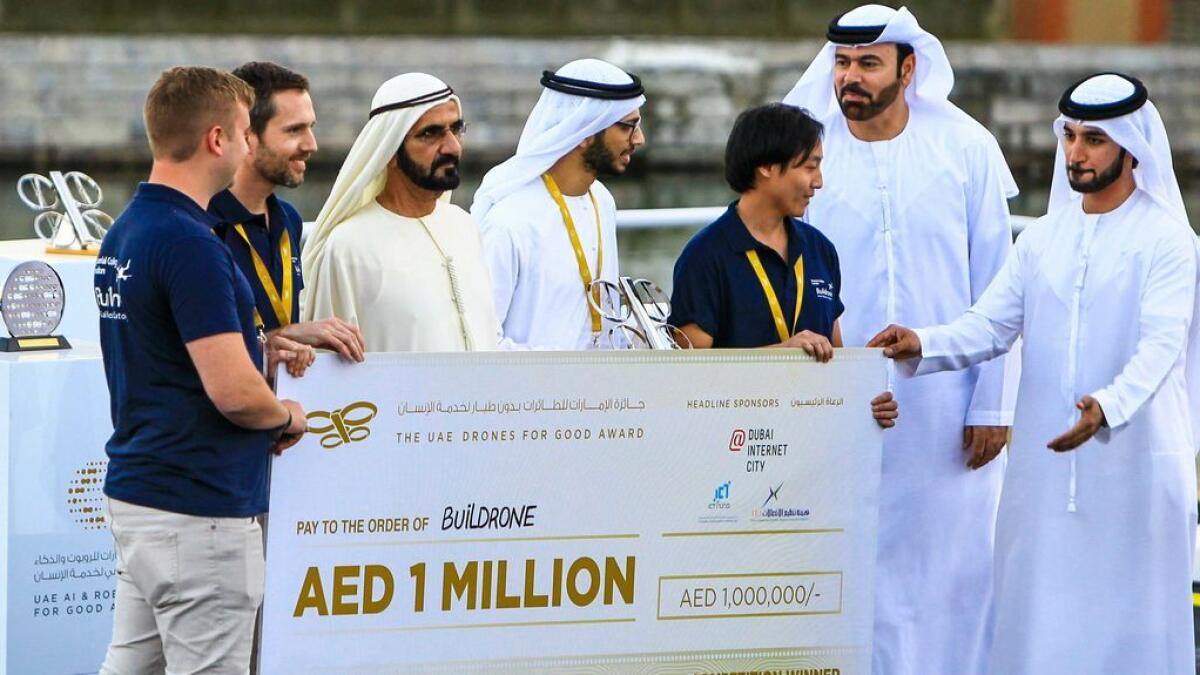 Good drones bag Dh4.6 million at Dubai competition 
