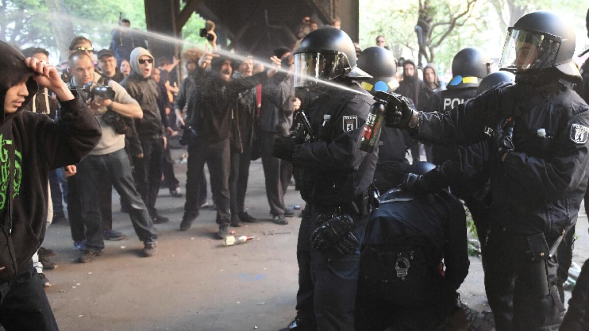 109 in custody after Paris May Day violence: Police 