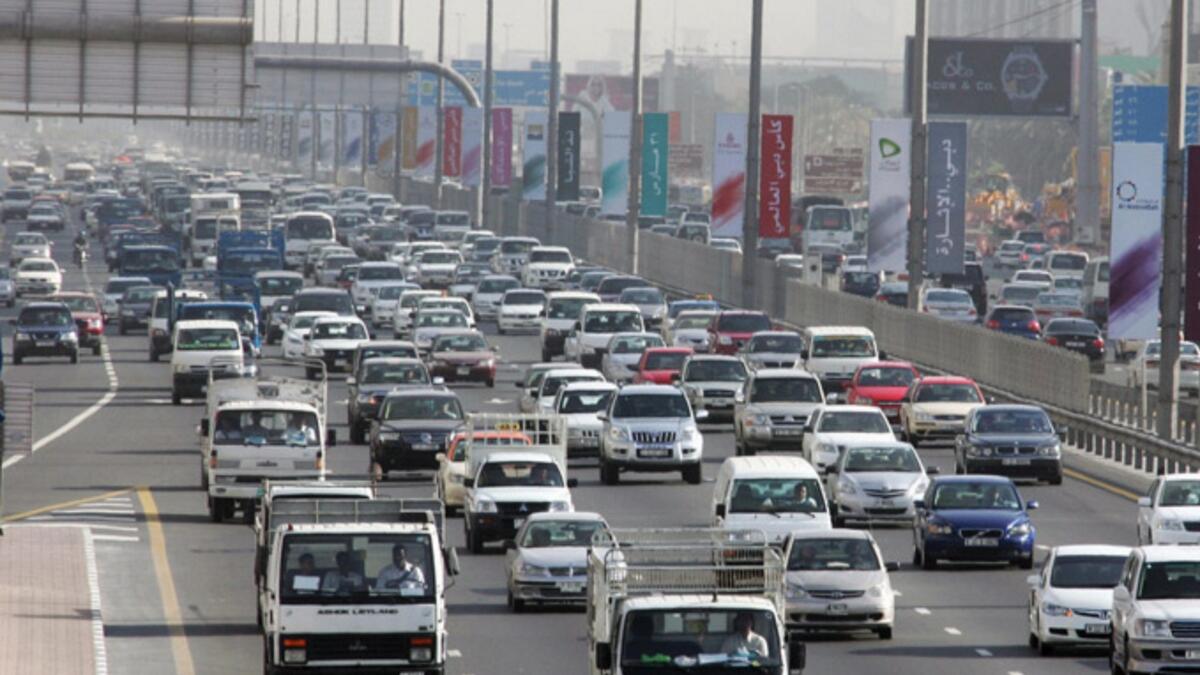 UAE traffic: Accidents cause delay on Sheikh Zayed Road 