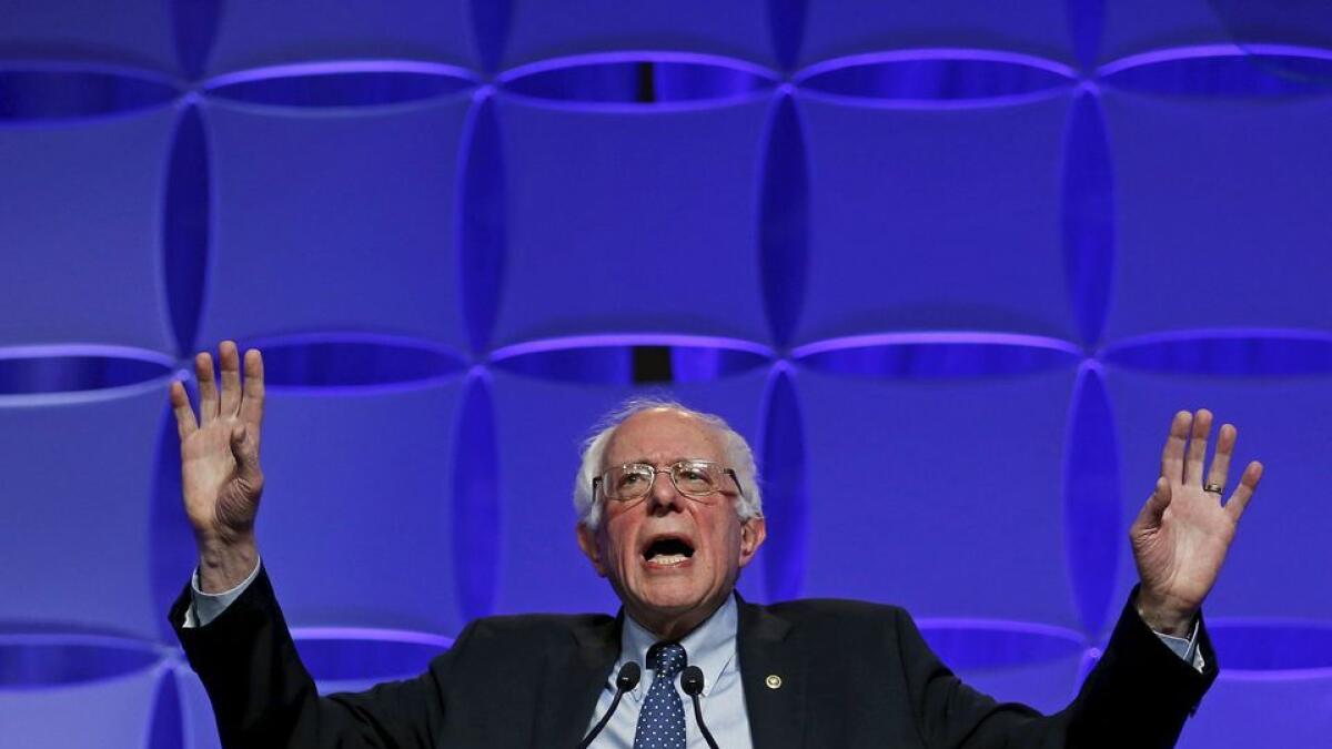 Sanders has a GOP gameplan which seems to be working