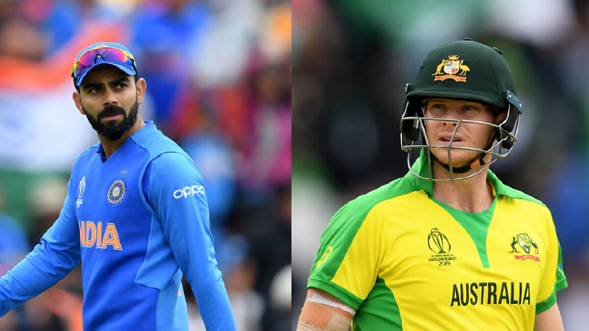 The two stalwarts of modern-day cricket, Kohli (left)and Smith will collide once again when India touchdown in Australia later this year. -- Agencies