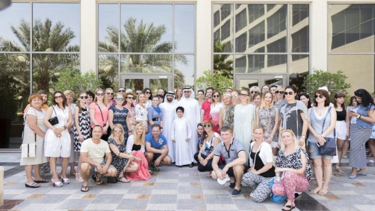 Sharjah hosts Ukranian delegation to woo tourists
