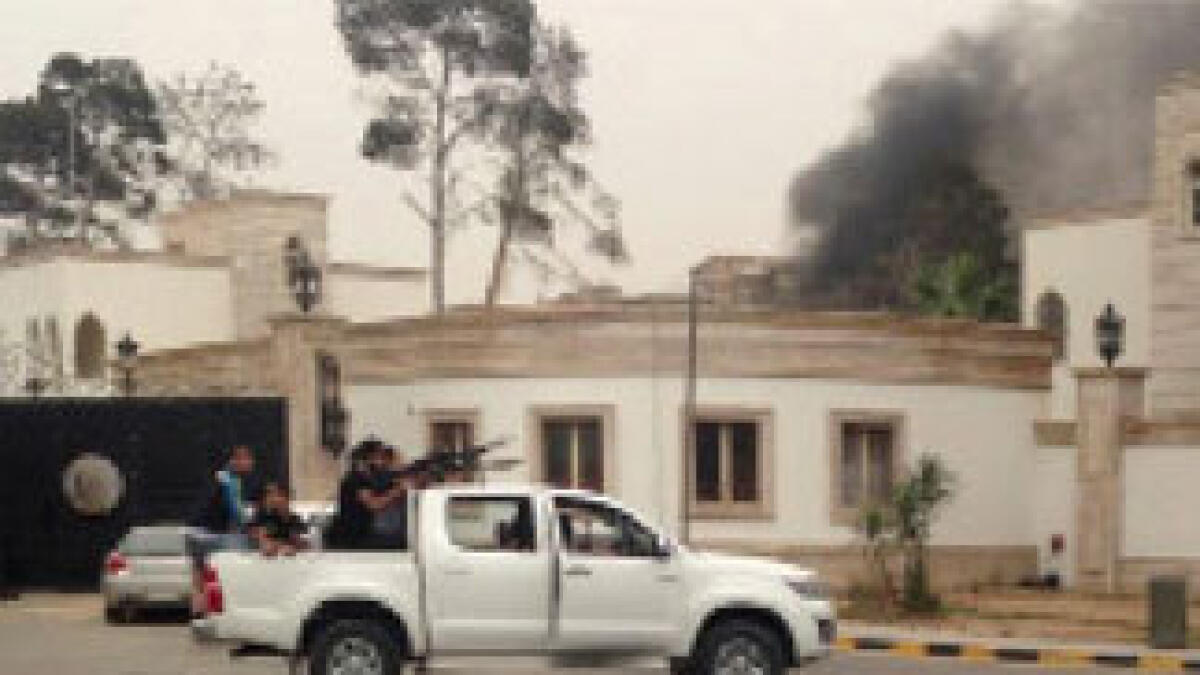Gunmen storm Libyan parliament after attack