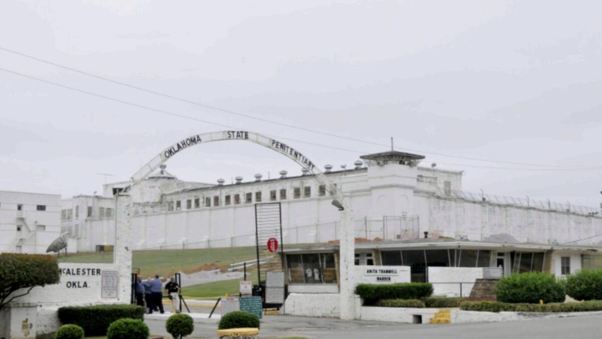 Oklahoma State Penitentiary is seen in McAlester. — Reuters file