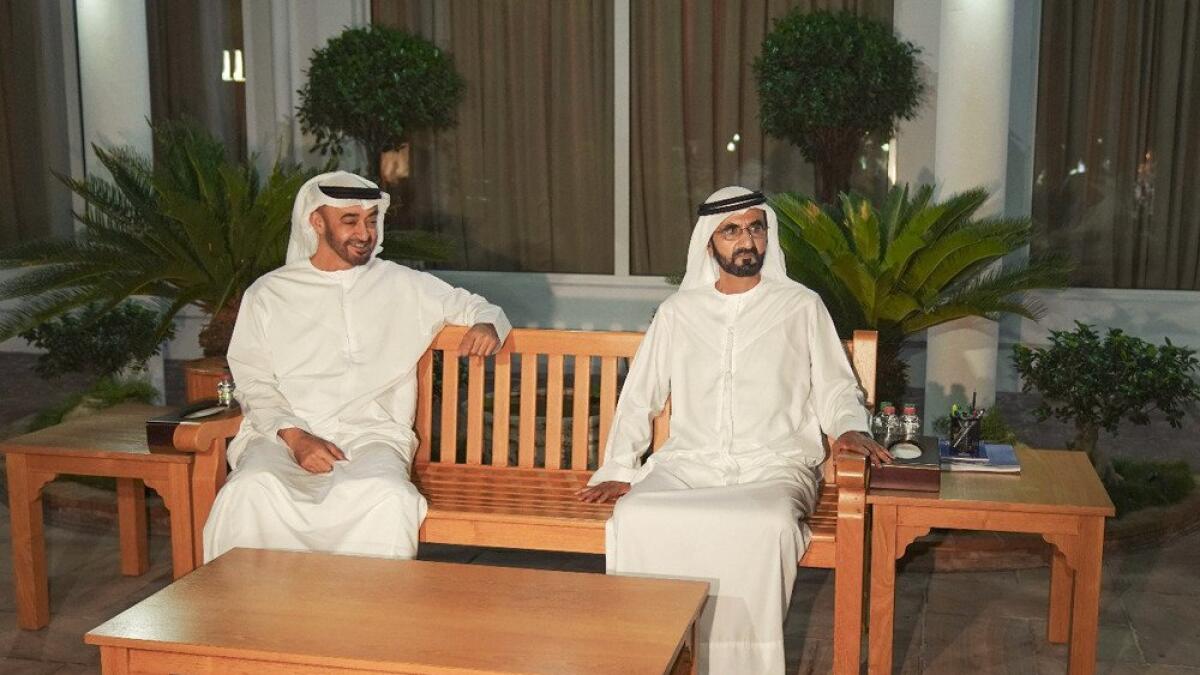 Video: Sheikh Mohammed meets Sheikh Mohamed bin Zayed in Dubai