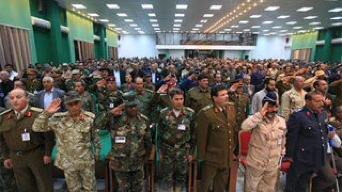 Libya’s NTC unveils new government