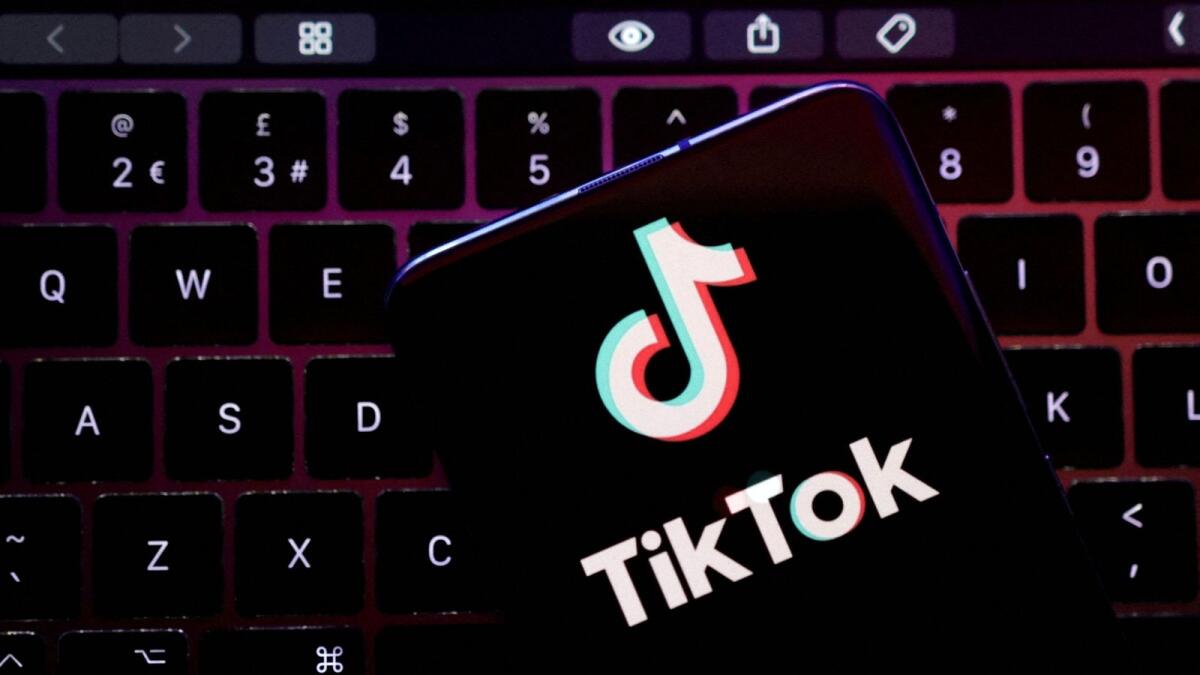 TikTok app logo is seen in this illustration taken on August 22, 2022. — Reuters